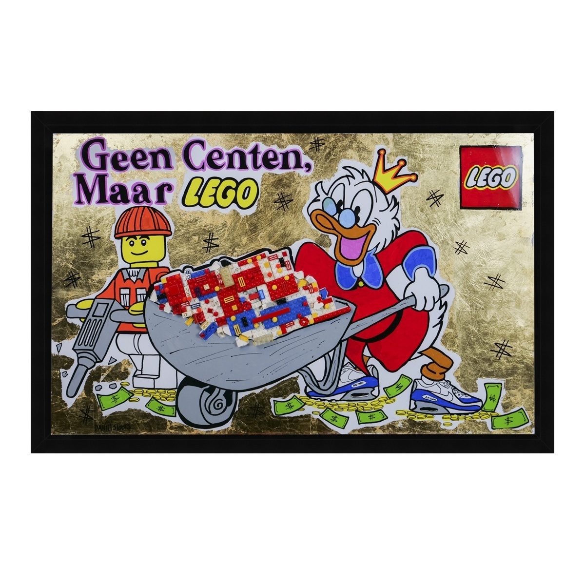 Geen centen maar lego